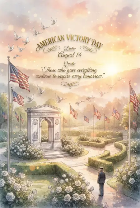 Free American Victory Day Honor Ceremony Image Download