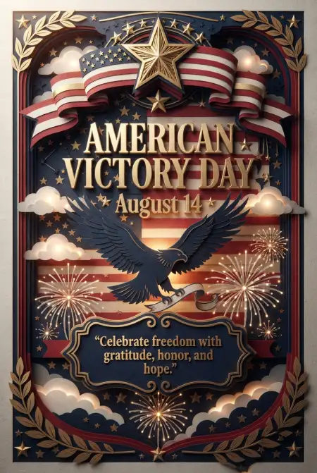 Free American Victory Day Patriotic Graphics Image Download
