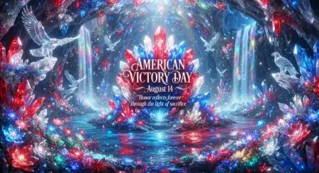 Free American Victory Day Premium Design Image Download