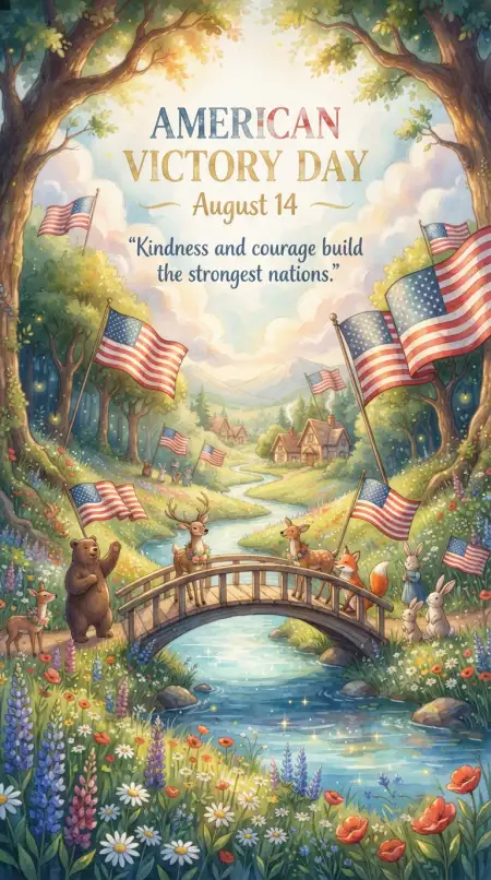 Free American Victory Day Remembrance Image Download