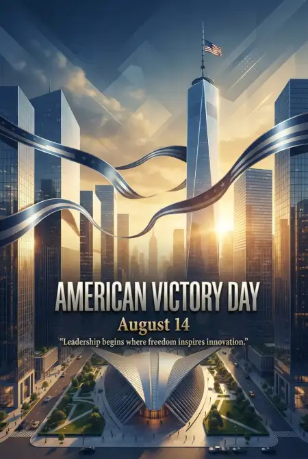 Free American Victory Day Vector Design Image Download