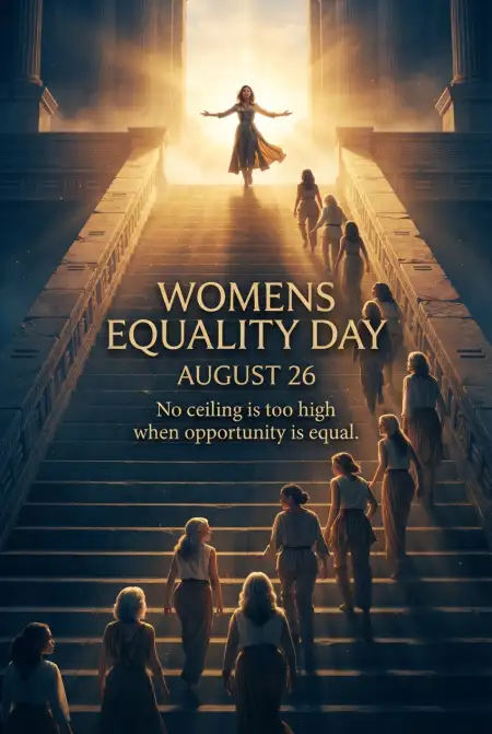 American Womens Equality Day 2026 Poster - Free American Womens Equality Day 2026 Download