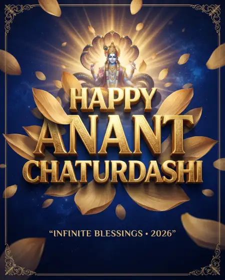 anant chaturdashi wishes 2026 for instagram - Devotional Anant Chaturdashi Wishes 2026