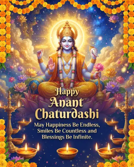 anant chaturdashi wishes with blessings 2026