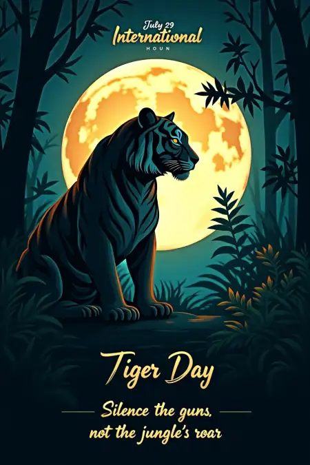 Animated International Tiger Day Gif Image - Free International Tiger Day Download