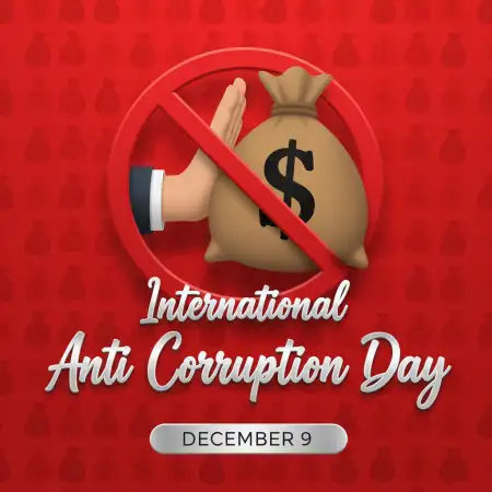 Anti Corruption Day Social Media Banner Design - Free International Anti Corruption Day Download