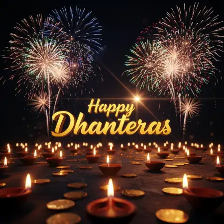 Happy Dhanteras Instagram Story Template - Free Template Download