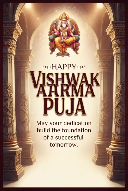 appy vishwakarma puja wishes 2026 for instagram 2 - Vishwakarma Puja