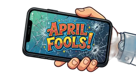 april fools day png prank message bubble