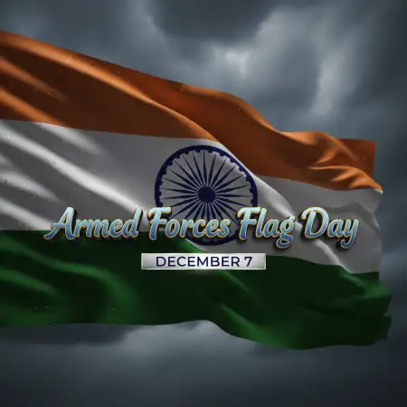 Free Armed Forces Flag Day Creative Poster Background Background Download