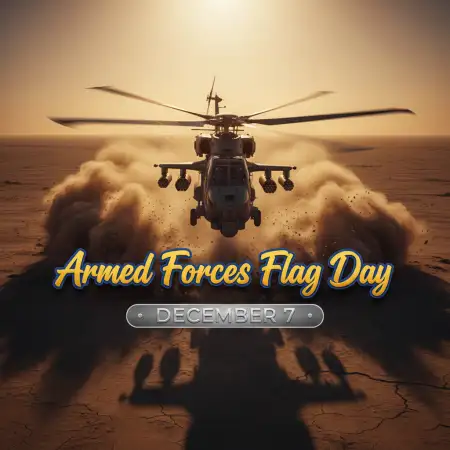 Free Armed Forces Flag Day Facebook Cover Photo Background Download