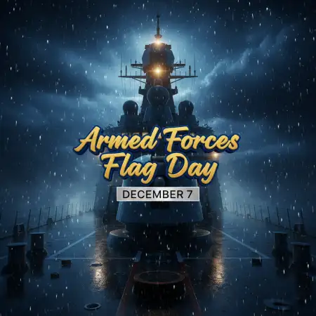 Free Armed Forces Flag Day Patriotic Banner Design Background Download