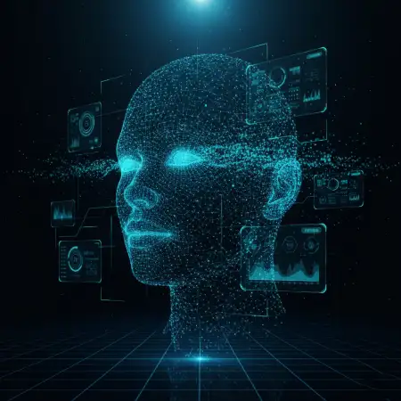 Artificial Intelligence Tech Background - Free Tech Background Download