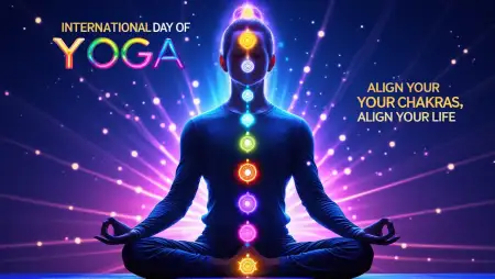 Artistic Meditation Visuals For Yoga Day 2025 - Free Nternational Day Of Yoga 2025 Download
