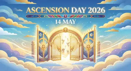 Ascension Day 2026 Beautiful Wishes - Free Ascension Day 2026 Wishes Download