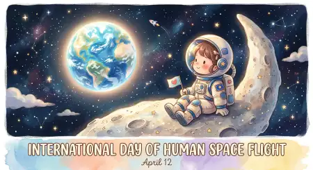 Astronaut Holding Earth Png Transparent Free Download - Free International Day Of Human Space Flight 2026 Download
