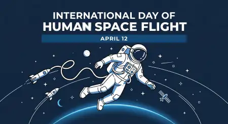 Astronaut Png For Space Flight Day - Free International Day Of Human Space Flight 2026 Download