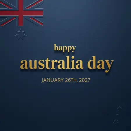Australia Day Design Template - Free Happy Australia Day Download