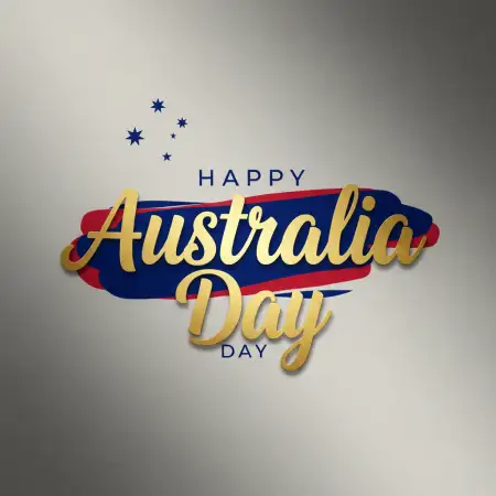 Australia Day Typography Design - Free Happy Australia Day Download