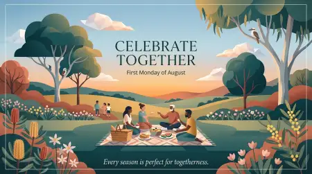 Australia Picnic Day 2026 Celebration Design Inspiration - Free Australia Picnic Day 2026 Download