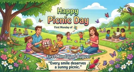 Australia Picnic Day 2026 Eps Illustration - Free Australia Picnic Day 2026 Download