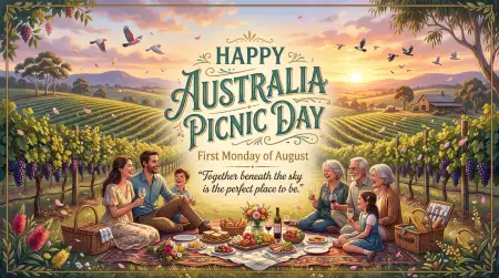 Australia Picnic Day 2026 High Resolution Artwork - Free Australia Picnic Day 2026 Download