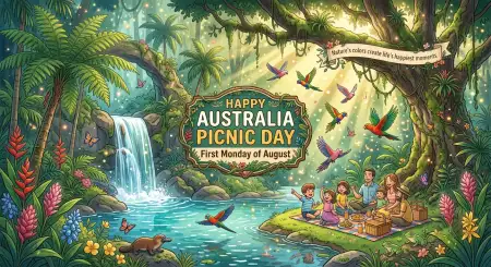 Australia Picnic Day 2026 Png Transparent - Free Australia Picnic Day 2026 Download