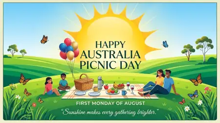 Australia Picnic Day 2026 Social Media Banner - Free Australia Picnic Day 2026 Download