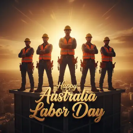 Australian Labor Day Facebook Post - Free Australian Labor Day Download
