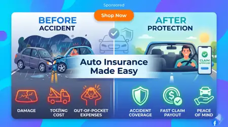 Auto Insurance Banner Design Tutorial - Free Auto Insurance Creatives Download