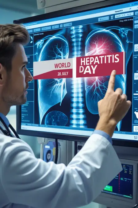 Awareness Day Liver Photo With Stethoscope - Free World Hepatitis Day Download