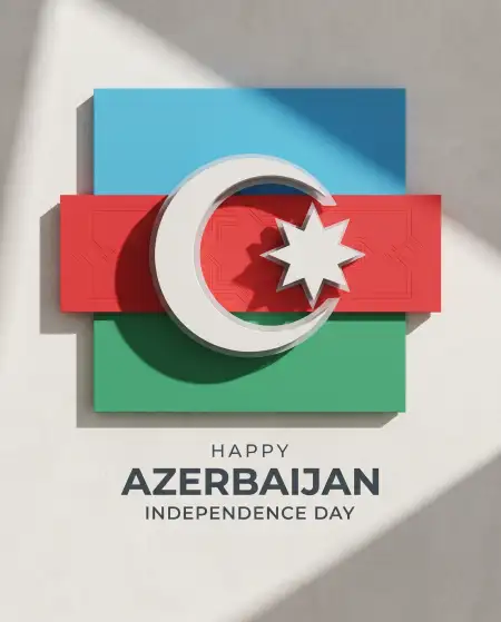azerbaijan independence day 2026 creative instagram greetings