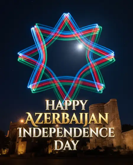 azerbaijan independence day 2026 crescent star png - Azerbaijan Independence Day 2026