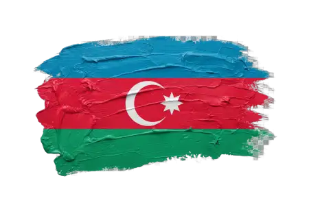 azerbaijan independence day 2026 flag brush stroke png