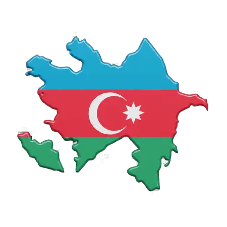 azerbaijan independence day 2026 flag map png