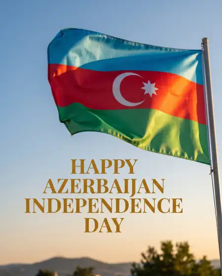 azerbaijan independence day 2026 national flag wave png - Azerbaijan Independence Day 2026
