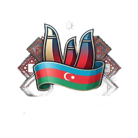 azerbaijan independence day 2026 premium logo design png - Azerbaijan Independence Day 2026