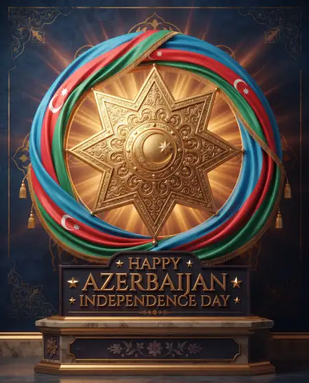 azerbaijan independence day 2026 professional hd poster free download - Azerbaijan Independence Day 2026