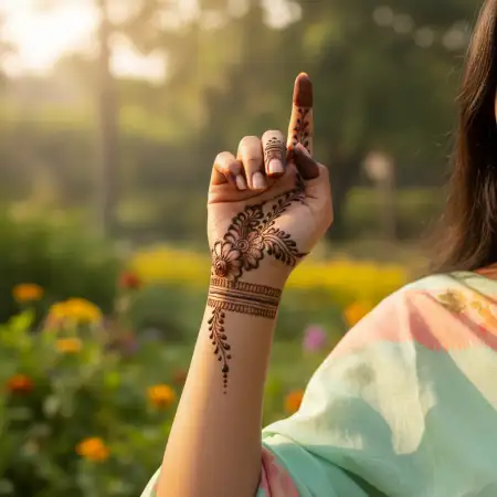 Baby Shower Mehndi Design New Style - Free New Mehndi Design Download