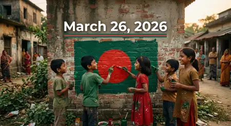 Free Bangladesh Independence Day 2026 Celebration Poster Image Download