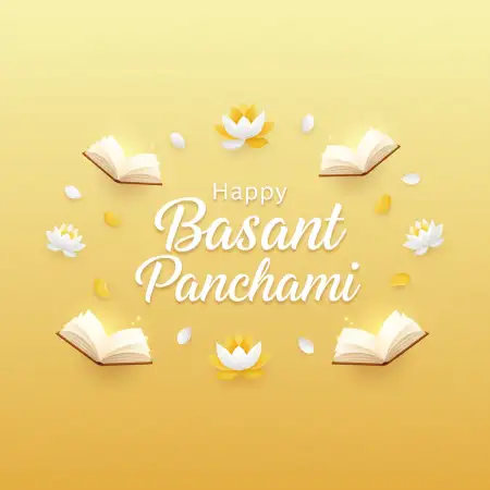 Free Basant Panchami Banner Modern Style Background Download