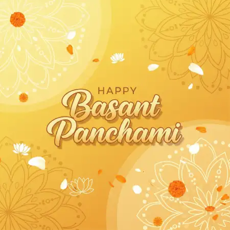 Free Basant Panchami Banner Traditional Design Background Download