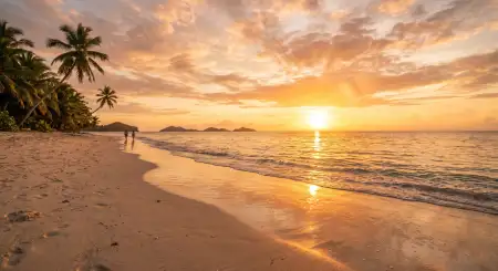 Beach Sunset Summer Aesthetic Wallpaper Hd - Free Summer Aesthetic Wallpaper Download
