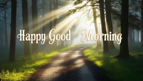 beautiful good morning with nature background hd