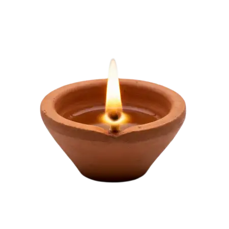 Beautiful Handmade Diya Png Free Download For Festival - Free Diya Png Download