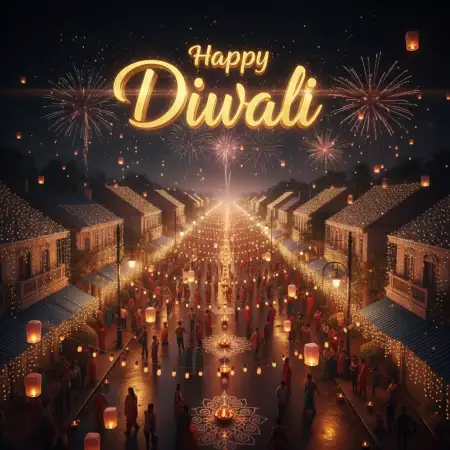 Beautiful Happy Diwali Greetings 2025 Quotes - Free Happy Diwali Greetings 2025 Download