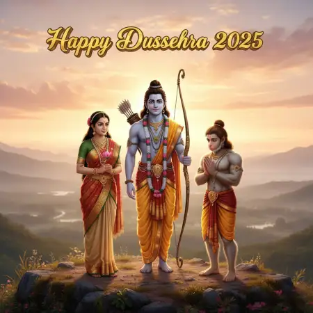 Beautiful Happy Dussehra 2025 Images For Social Media - Free Happy Dussehra Download