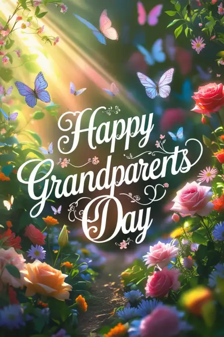 Beautiful Happy Grandparents Day Whatsapp Dp Pic - Free Happy Grandparents Day Download
