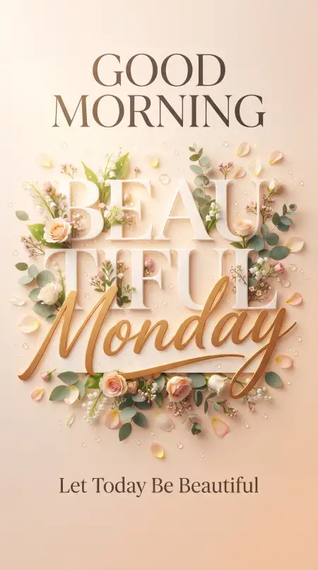 beautiful monday morning wishes - Monday Good Morning