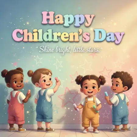 Beautiful Quotes For Childrens Day Poster - Free Happy Childrens Day Quotes Download